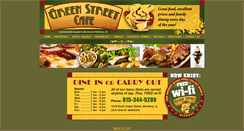 Desktop Screenshot of greenstreetcafe.biz